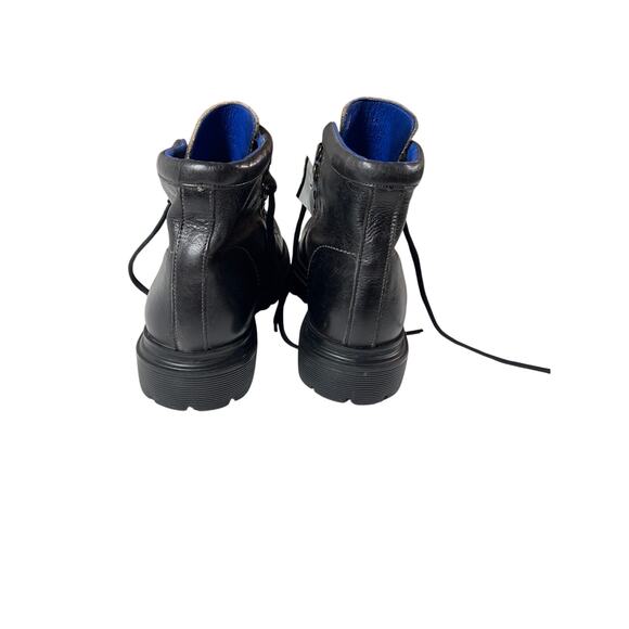 New Bed Stu Mens Arrowhead Leather Boot 8 Hole D Ring Lace Up Guys US 8.5 - Picture 5 of 9